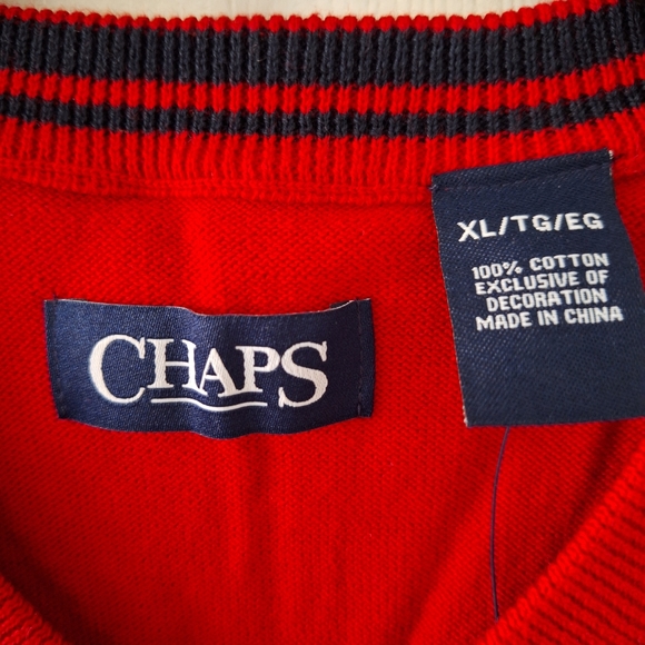 NWT Mens Chaps Vest sz XL - Picture 6 of 6